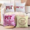 M-Mit University Pillow Case Silky Elegant Comfort Sofa Bed Invisible Zipper