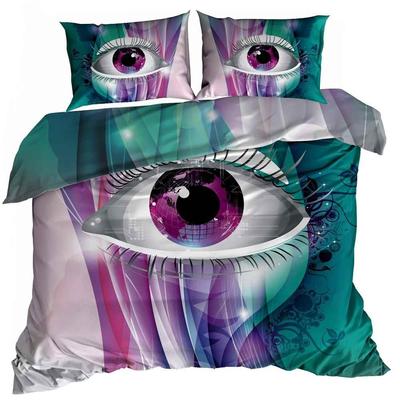 3D Cotton Satin Bedding 160x200cm OKO