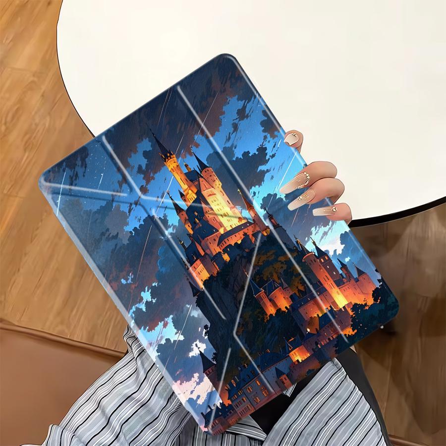 Tablet Case For iPad Air 4 5 M3 M2 1 2 M4 11inch Pro 2025 Mini 6 7 Pro 11th 10th 9th 8th 7th 12.9inch Holder Cover Cartoon