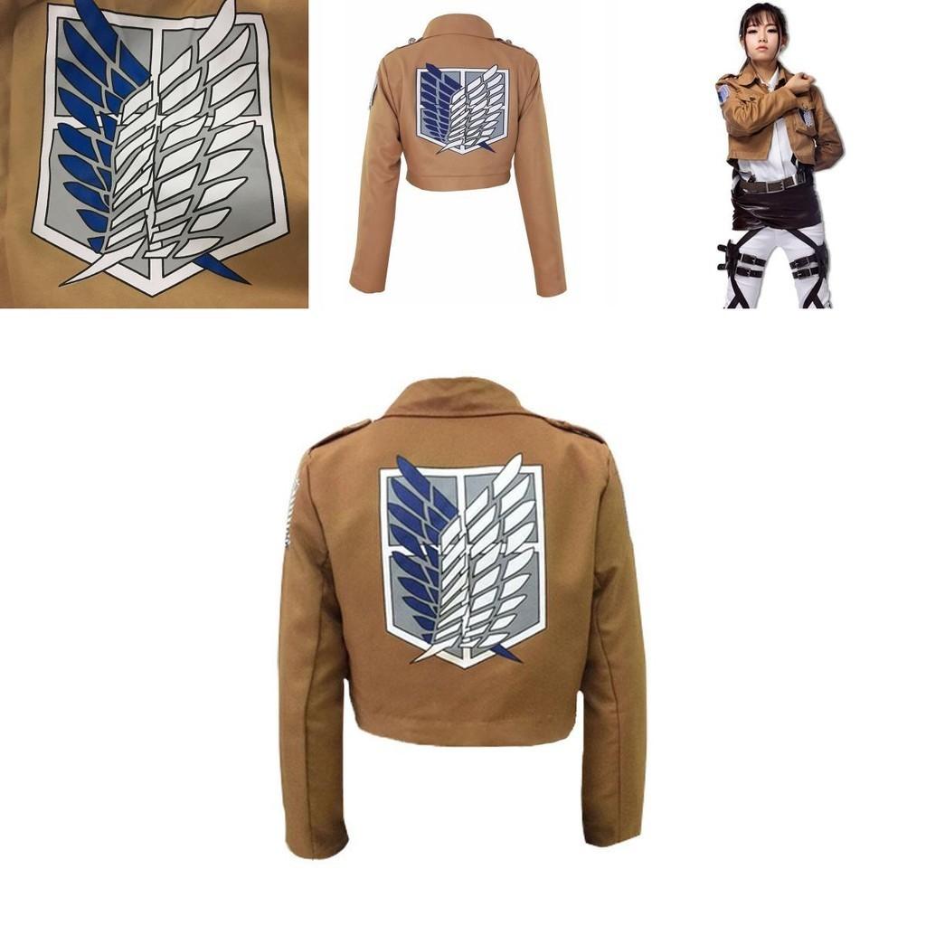 Attack On Titan Shingeki No Kyojin Keşif Birliği Cosplay Ceket**