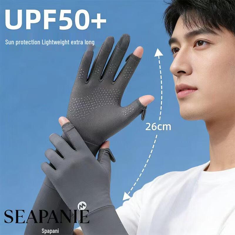 Spapani Women s Ice Silk UV Protection Driving Gloves