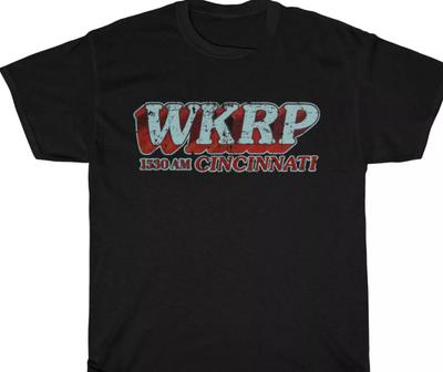 WKRP In Cincinnati 90s Vintage Faded Style Retro T-shirt Size S-5XL