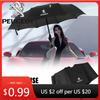 Autocollant de Voiture Style de Voiture Logo de Voiture Parapluie d'Affaires Parapluie Pliant Automatique Coupe-Vent Pour Peugeot 208 3008 308 508 408 20