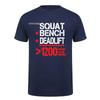 Powerlifting Squat Bench Deadlift Weightlifting T Shirt Oneck Cotton Unisex Summer Casual Tshirts Plus Size Loose Hj112