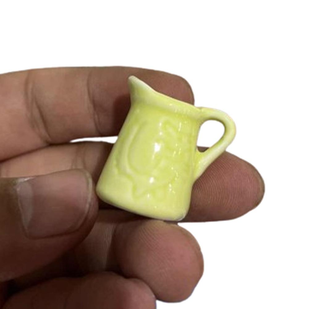 

Миниатюрная керамическая ваза ручной работы Уникальная ваза Магнит на холодильник Магнит для цветочной композиции Офисный декор Style 7