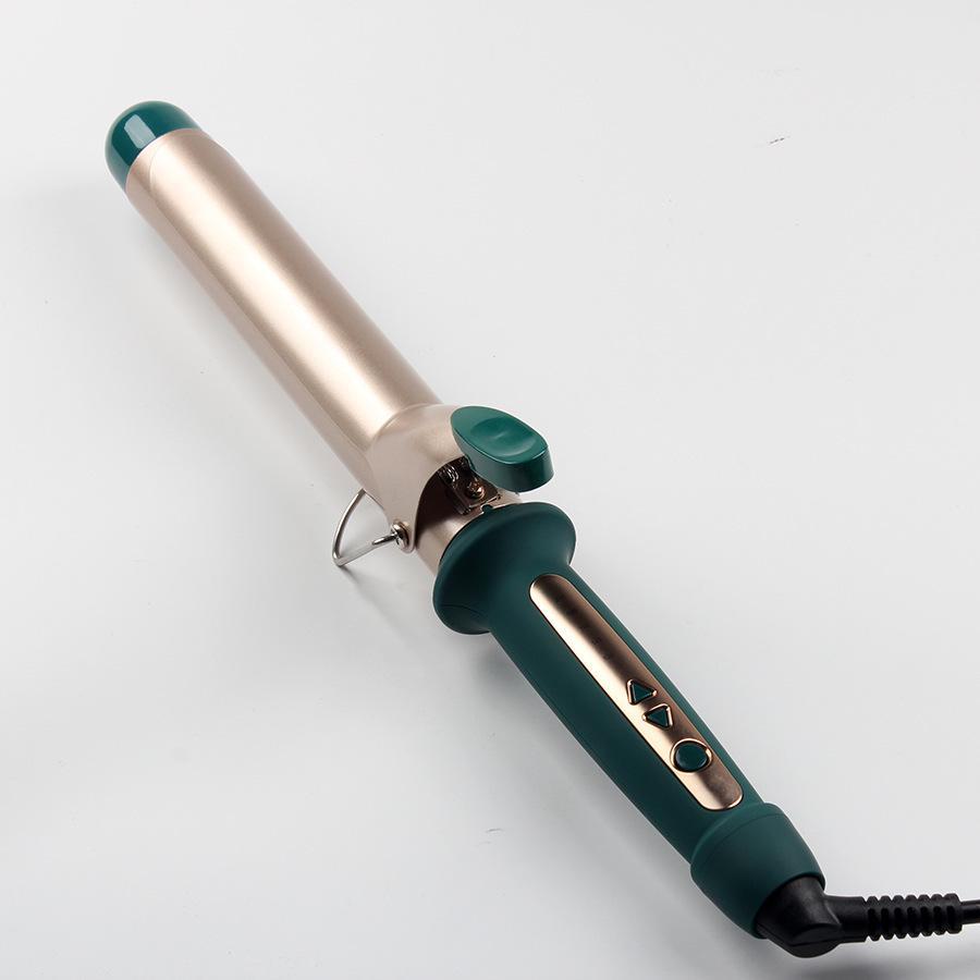 Electric Ceramic Glaze Curling Iron - Large & Small Curls, Water Ripple Effect