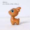 Wooden Cute Cartoon Deer Ornaments Miniature Figurine home Decor DIY Key Chain Accessories Birthday gifts Souvenirs