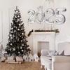Party Supplies 2026: Crown Number Foil Balloons - Happy New Year Eve Decor & Christmas Navidad Photo Props