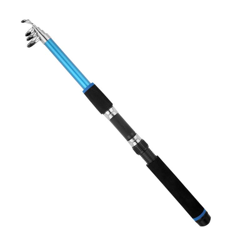 Пятицветный портативный набор удочек: Компактный и полный комплект снаряжения для морской рыбалки 1.8