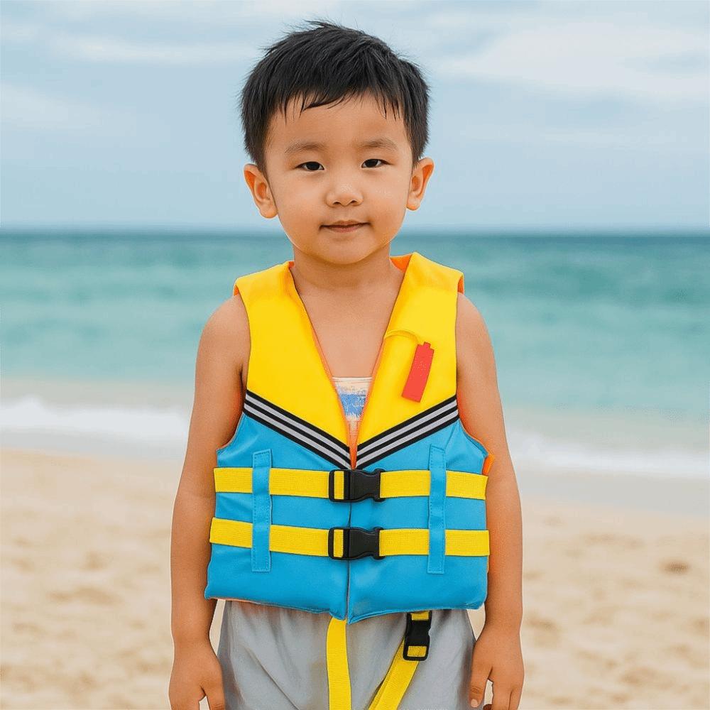 with Whistle Life Vest Jacket Large Buoyancy Swimming Vest Universal Boating Vest  Boating