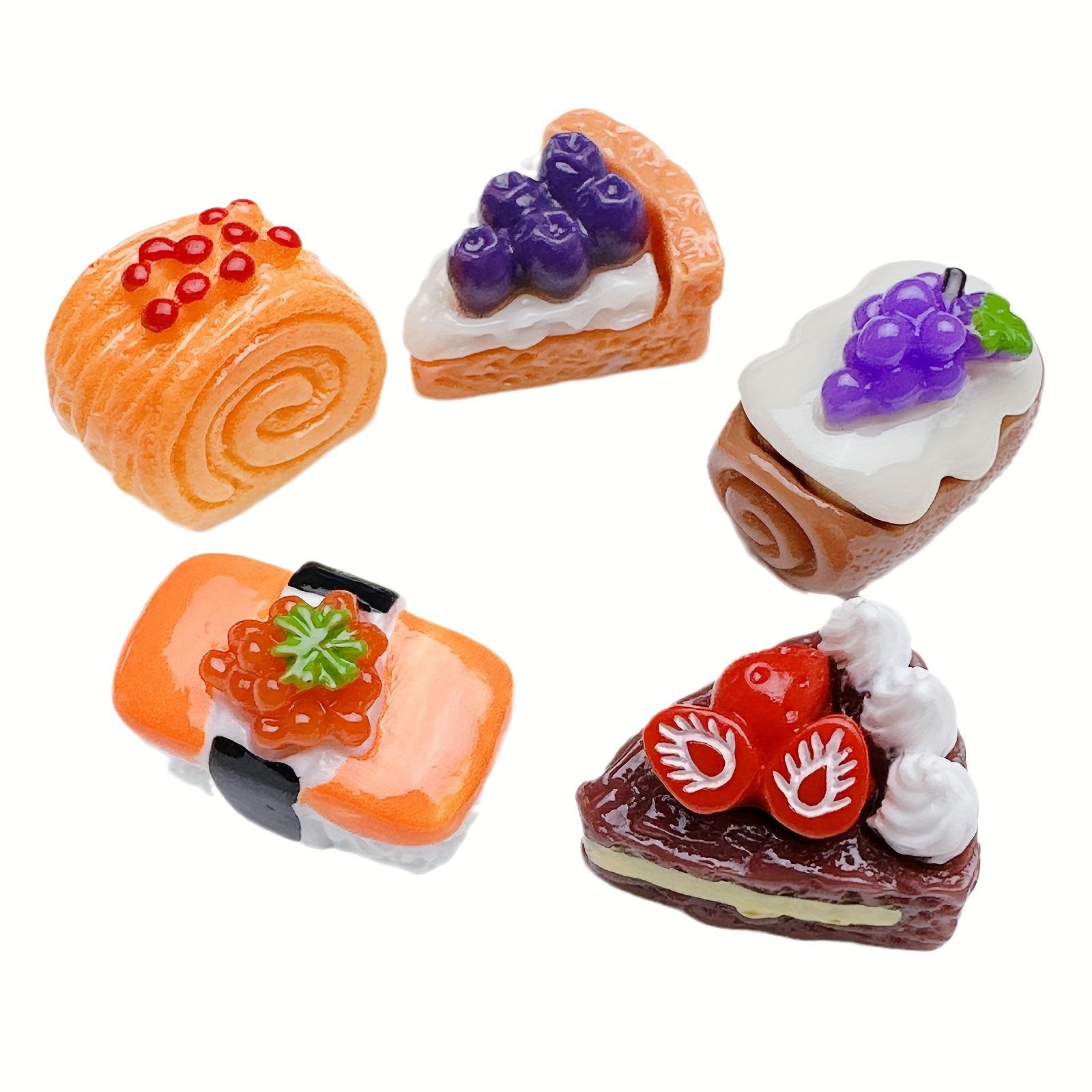 

Набор из 5 миниатюрных магнитов на холодильник с изображением еды, магниты на холодильник с изображением еды, милые декоративные наклейки для белой доски