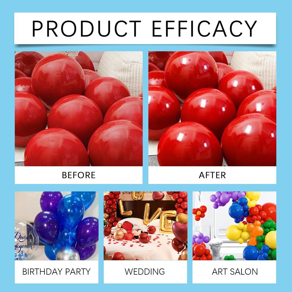 Gloss Spray Fast Dry High Gloss Spray For Brightly Colored Latex Balloons Made Gloss Spray For Shinier, Longer Lasting Balloons,100ML