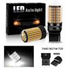 2PC 1156 BA15S P21W BAU15S PY21W T20 7440 W21W 3157 1157 P21/5W W21/5W LED Bulbs 144 SMD Led CanBus Lamp For Turn Signal Light
