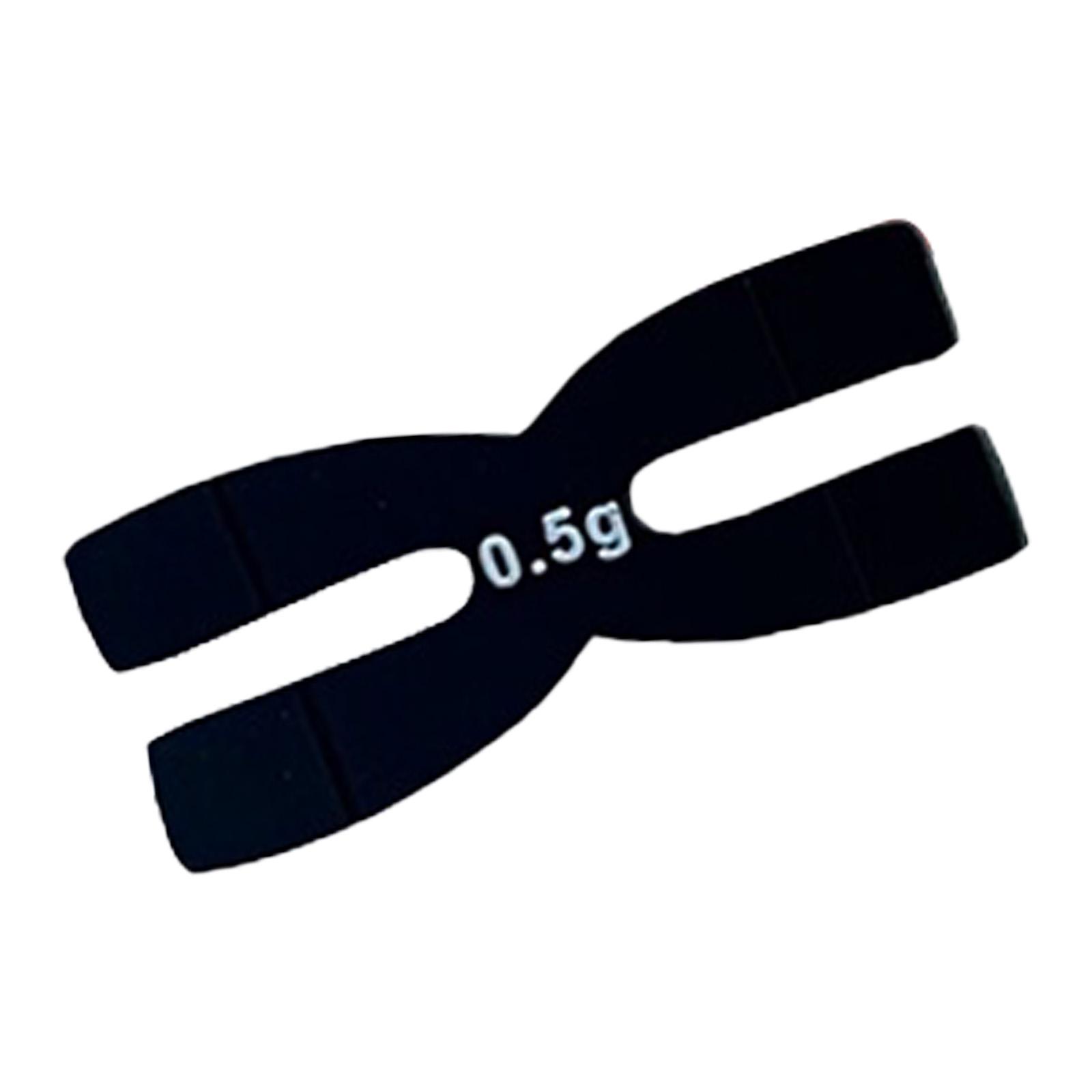 6 шт./комплект Теннисная ракетка Весовые и балансировочные полоски Лента-балансир для ракетки H-образной формы 3 г Силиконовая балансировочная планка Бадминтонная ракетка H-образной формы