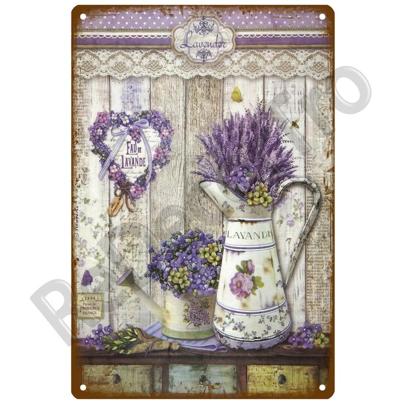 Garden Flower Rules Metal Sign Vintage Metal Plaque Plates Decor For Pub Bar Home Wall Decor Art Tin Signs Flower Poster Gift