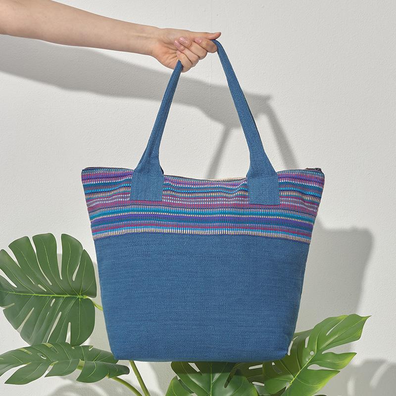 Komal Haath Striped Slouch Big Bag