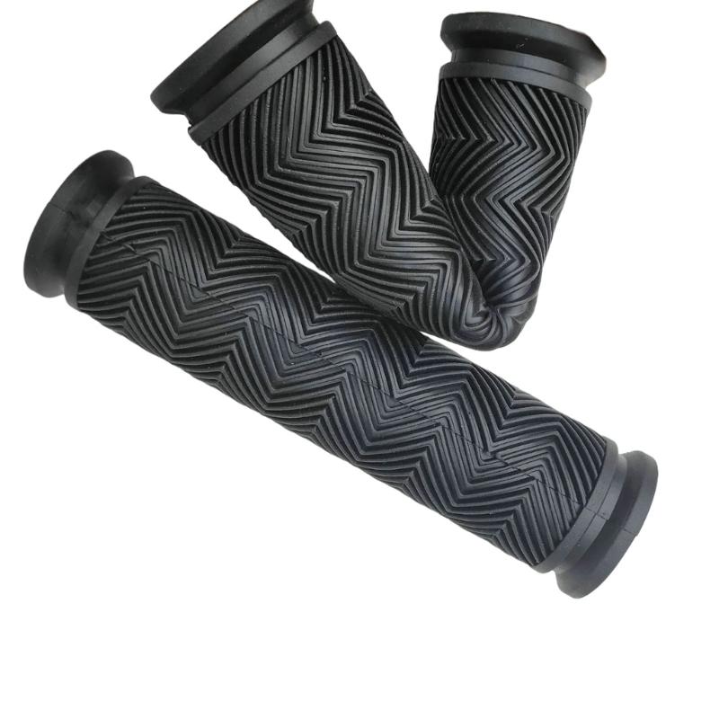 1Pair Soft Shock Absorption Handle Bar Cover Comfortable Cycling Handle Grips For Road Bikes Easy To Installation