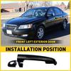 Front Left Driver Side Exterior Door Panel Handle For 2006 Hyundai Sonata GL EXV