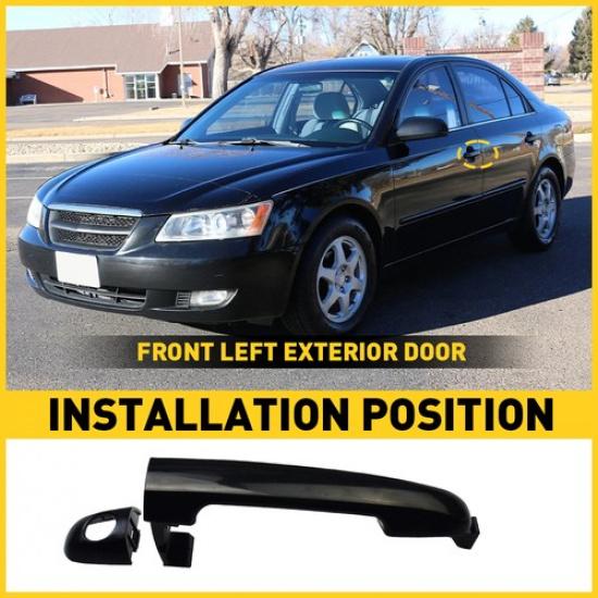 Front Left Driver Side Exterior Door Panel Handle For 2006 Hyundai Sonata GL EXV