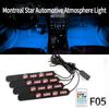 Dream Color Rhythm LED Car Footwell Ambient Starlight
