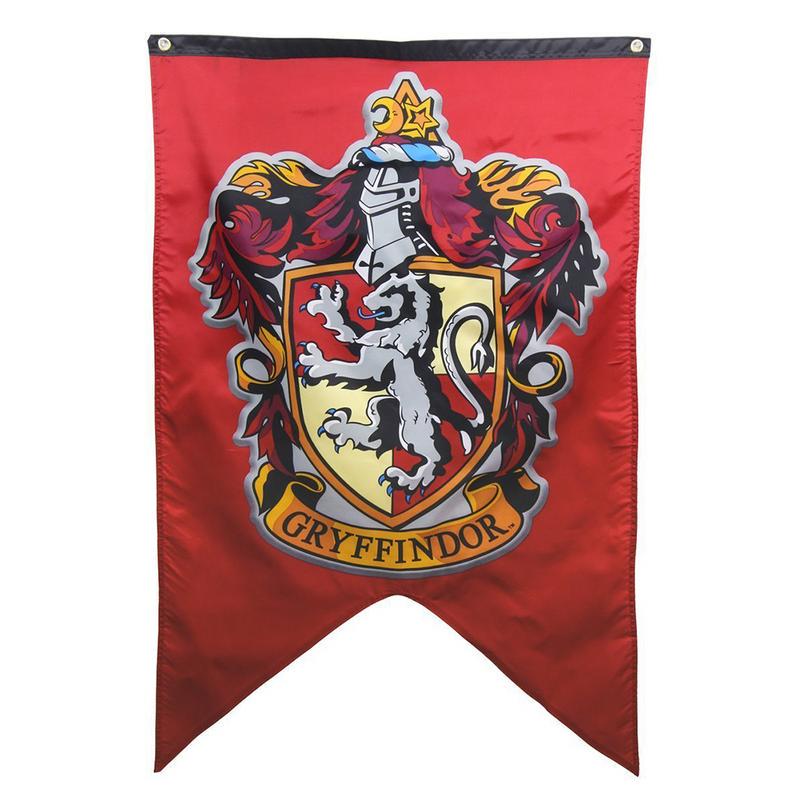 Harry Potter Magic Four Hogwarts Colleges Pattern House Banner Flag Decorative