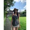 Striped Halterneck Vest Women New Versatile Slimming Sleeveless Backless Hot Girl Fashion Top