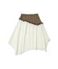 Isjabaibeu Ruffle Lace Skirt - Ivory