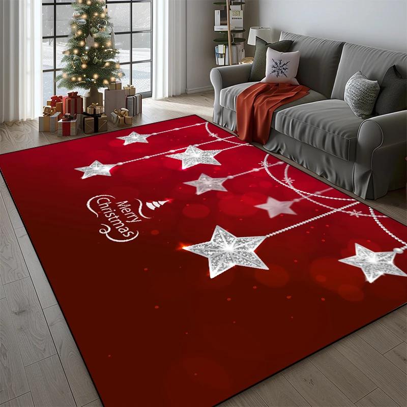 Golden Retro Persian Carpet Fluffy Large Non Slip Rug for Living Room Bedroom Luxury Decor
