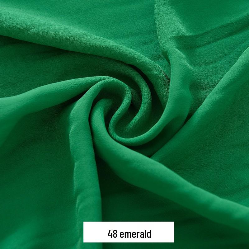 Šifonový Georgette Jednobarevná Taneční Kostýmová Látka pro Podšívku a Šaty