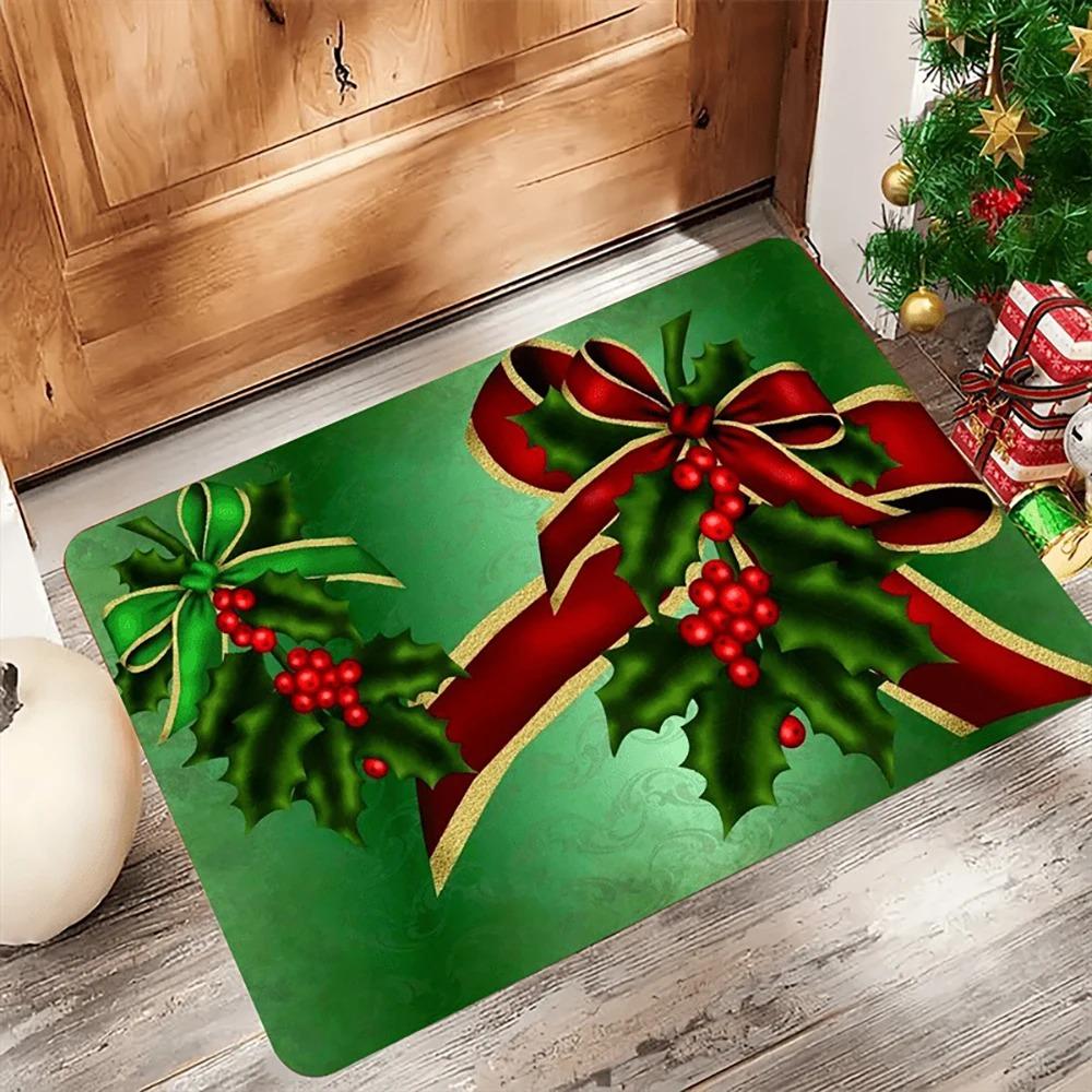 Willkommen! Inspirationsmuster Fußmatte  Künstlerischer Eleganter Druck  Rutschfeste Bodenmatte  Geeignet für Eingangsbereich und Heimdekoration