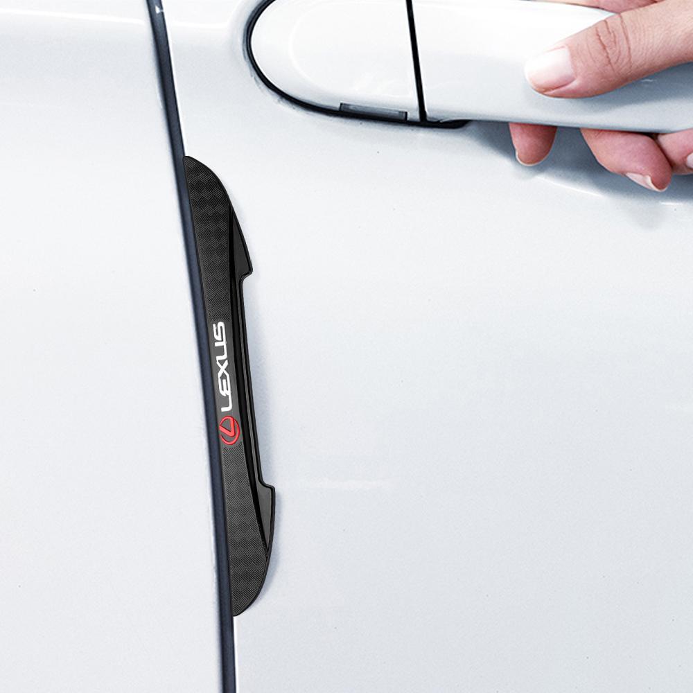 YSFKA1 Car Door Edge Rearview Mirror Bumper Anti-collision Strips For Lexus LS ES300 GS350 LC RZ IS350 CT200h LX570 RX500h GX460 NX30
