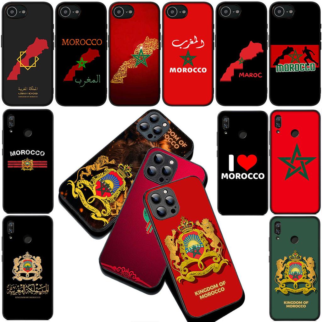 Morocco Flag Silicone Cover for Xiaomi Redmi Note 12 11 10 Pro 10A 10C 12C 13C Note12 12Pro Coque Phone Case