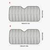 1 Piece of Car Sunshade With Heat Insulation and Sun Protection. Car Front Windshield With Suction Cup Sunshade Amagi