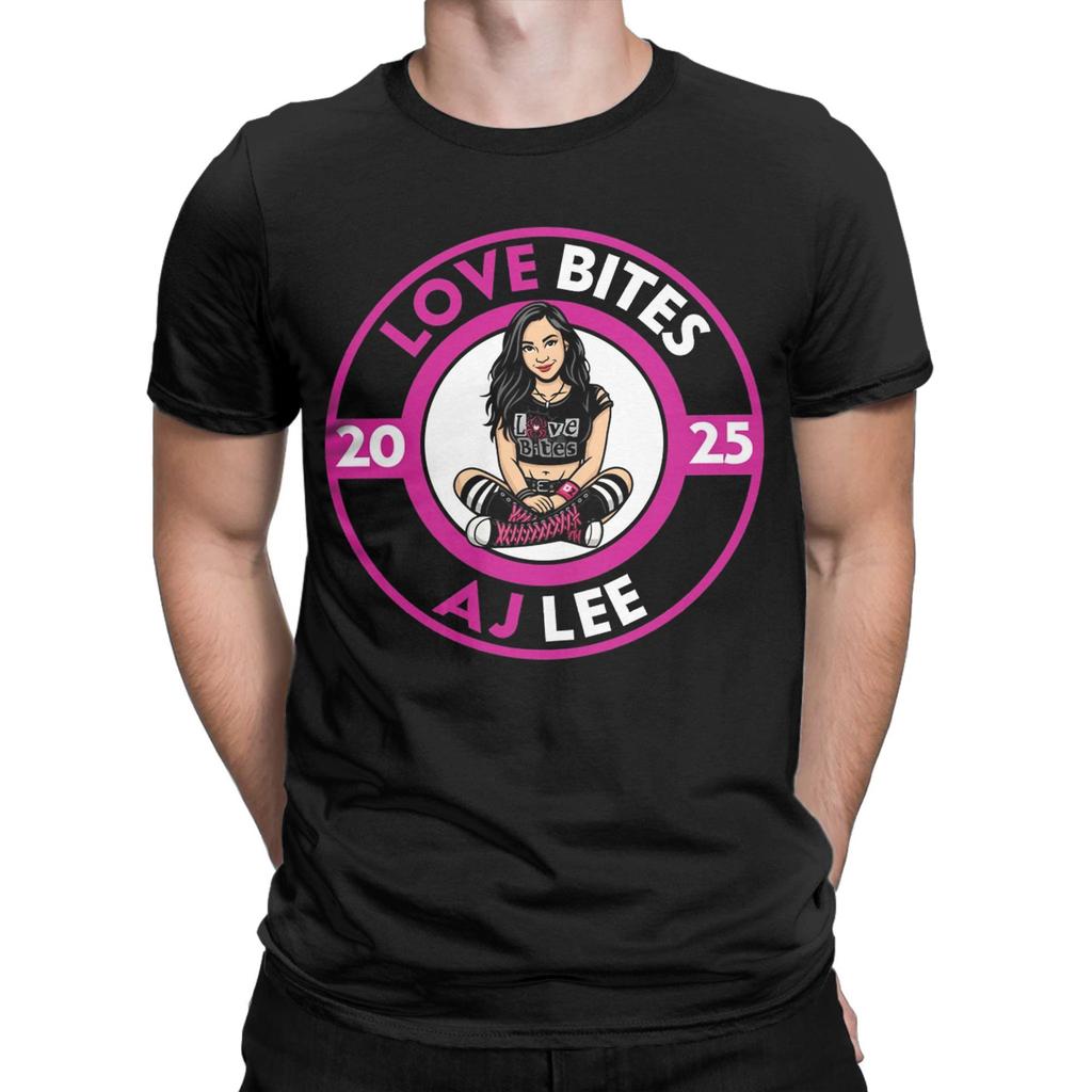Aj Lee Merche Gift for Her T-Shirts for Men  Vintage Cotton Tee Shirt Crew Neck Short Sleeve T Shirts Gift Idea Clothes