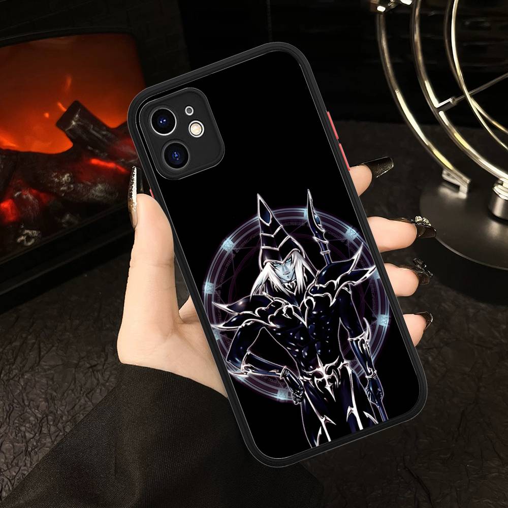 Anime Yu-Gi-Oh! Matte Transparent Phone Cover For IPhone Case 16 15 14 13 12 11 Pro Max X XS Max Plus