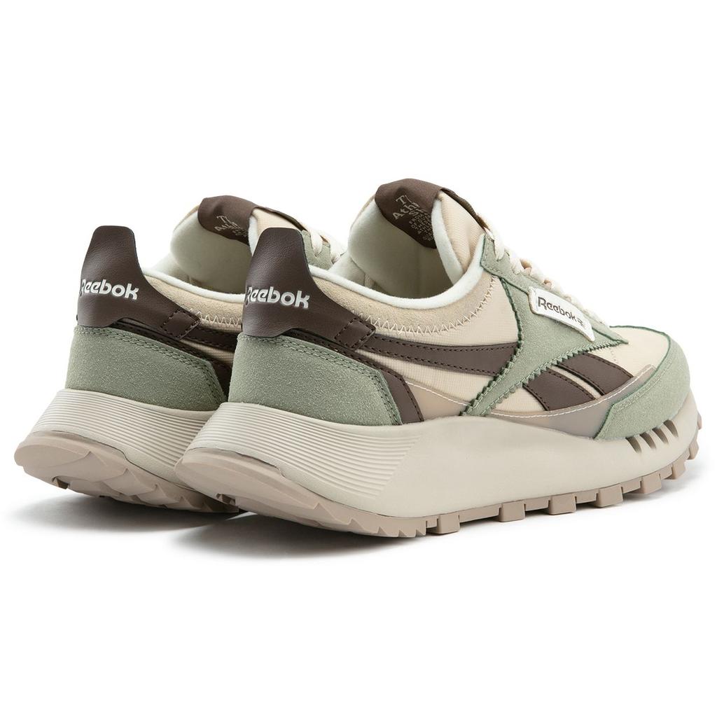 Reebok Cl Legacy W+ Casual Deportes Cómodo Suela Gruesa Caña Baja Zapatillas de Running Unisex Zapatilla Deportiva Verde Claro 24FRC903U1G09