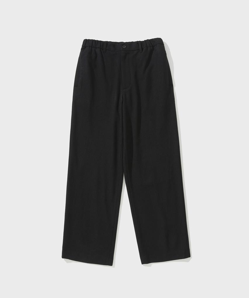 SHIRTER Wool Banding Pants (Black)