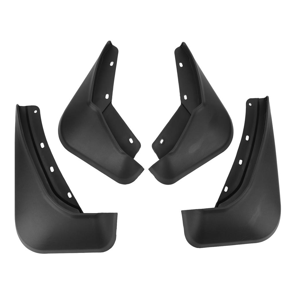 4 stk. Skvettlapper for bil Foran Bak Venstre Høyre Forebygger Kollisjon Svart Sprutbeskyttelse for XC60 2018 til 2023