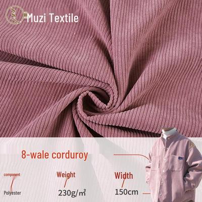 Tessuto a coste criptato per pantaloni casual moda autunno/inverno