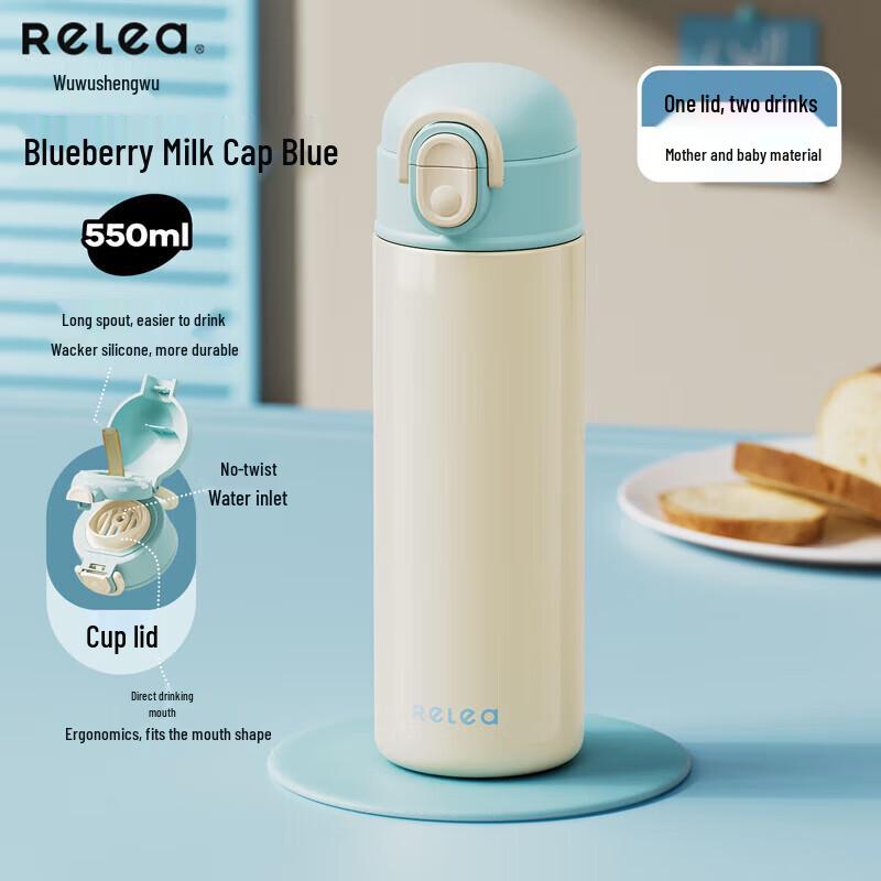 

WUBINGW Insulated Straw Water Bottle