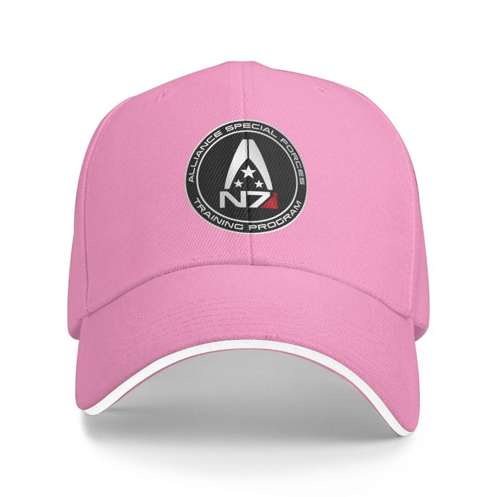 Unisex Baseball Hats Armor Alliance Military Mass Effect N7 Streetwear Summer Sports Baseball Caps Hip Hop Cap Casquette Hats