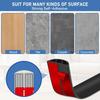 1PC 1m/39.37inch Self Adhesive Floor Cord Cover Trimmable Cable Management PVC Low Profile Power Cord Protector Home Office