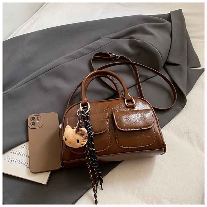 

Fashion handbag bag women s new trend solid color shoulder bag high value commuter messenger bag single package