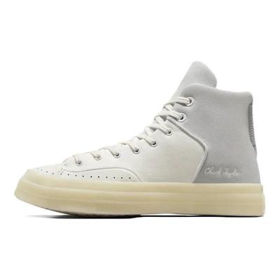Chuck 70 Marquis Leather High Vintage White Unisex Sneakers Moonbathe-Grey A05620C
