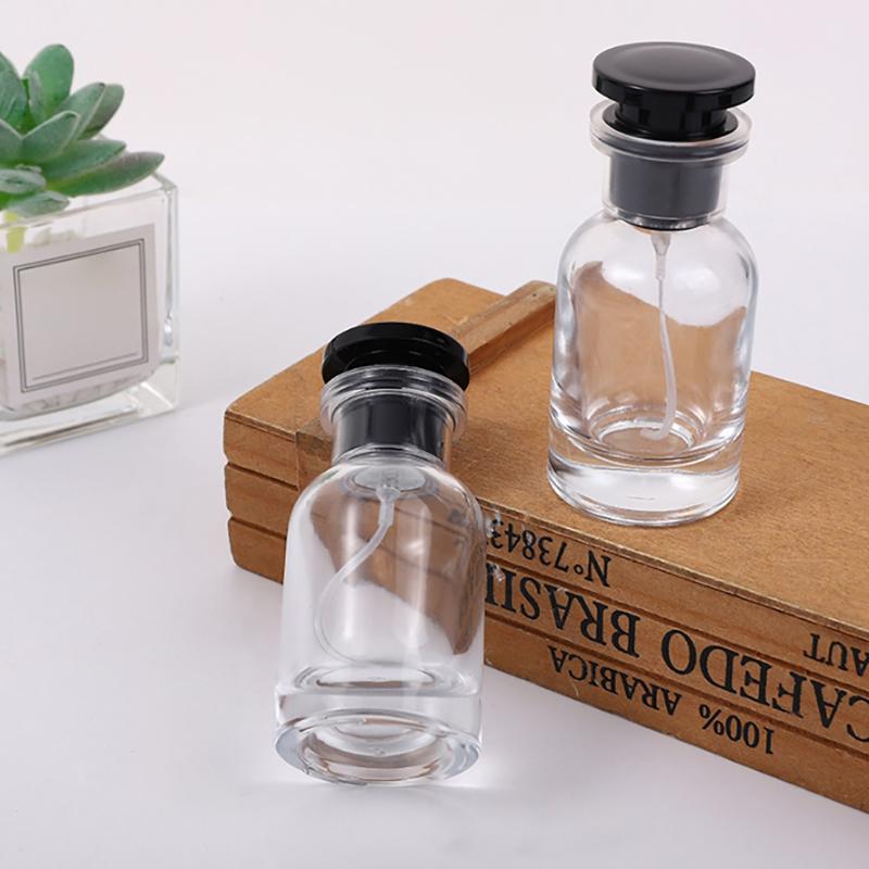 1 Pcs 30Ml Perfume Bottle Spray High-End Glass Portable Travel High-End Perfume Bottle Empty Containers Spray Storger