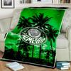 Fc Crest Design Printed Throws Blanket Soft Flannel Blankets for Couch Bed Gifts for Men Women Picnic Blanket Christmas Gifts