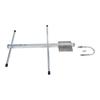 Antena Externa 433MHz UHF 6dBi Com Conector Macho SMA Cabo RG58 Com Ganho de Até 6dBi Para Conector Macho SMA
