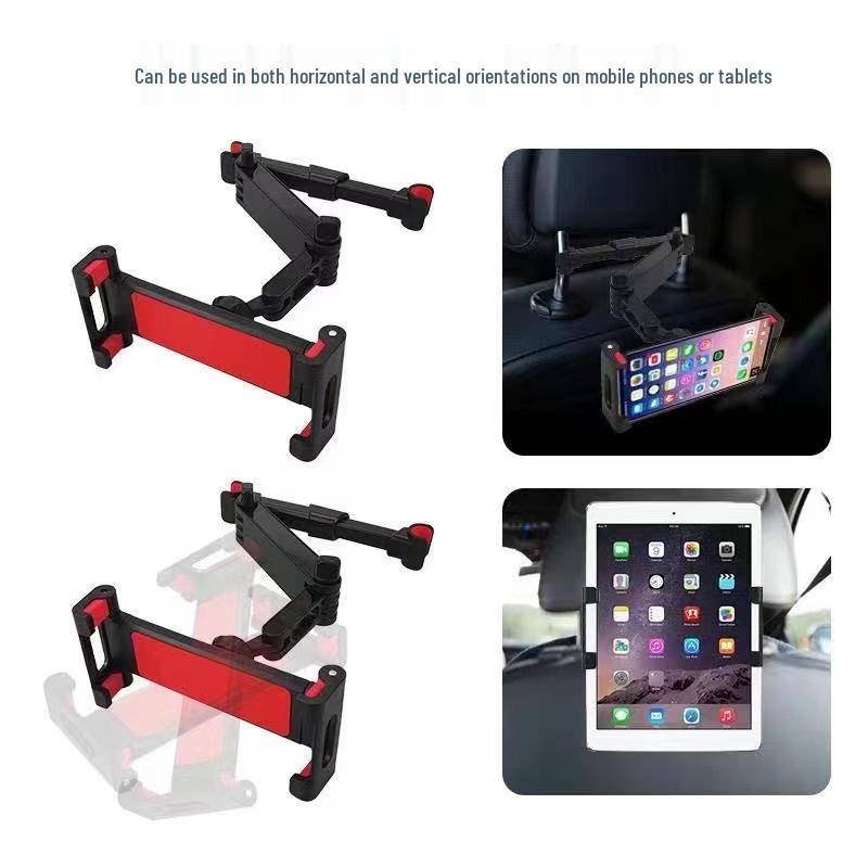 Car Rear Seat Adjustable Phone & Tablet Holder