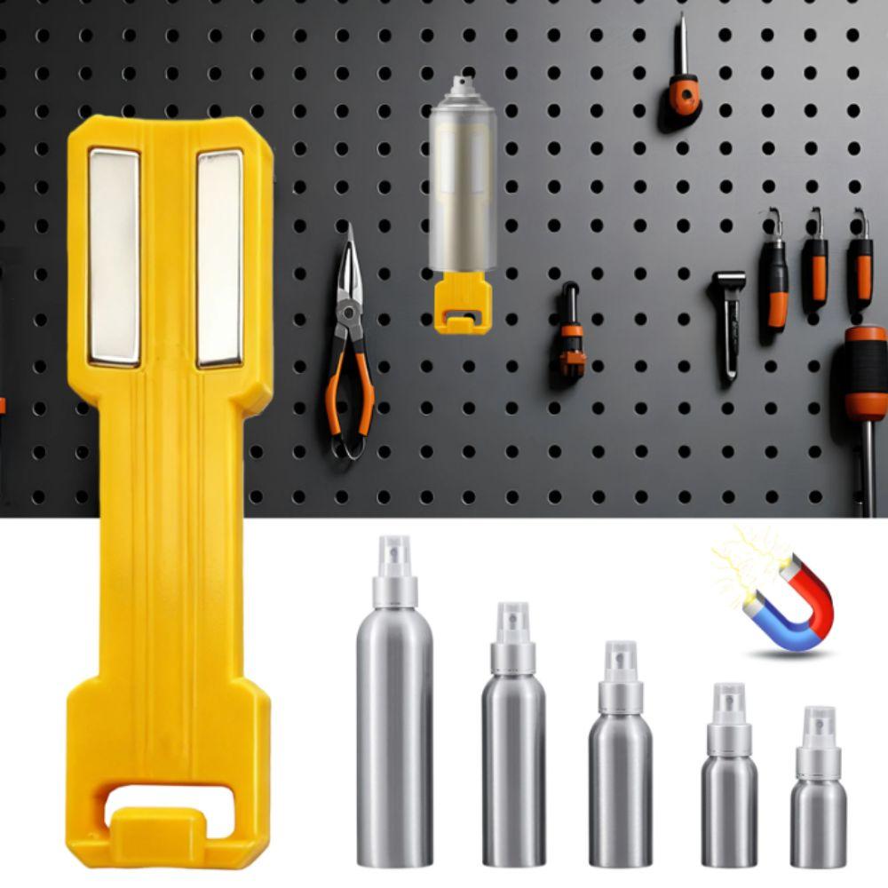 Blue Magnetic Can Organizer 6 Colors Magnetic Spray Can Holder Holder Magnetic Organizer Tool Box