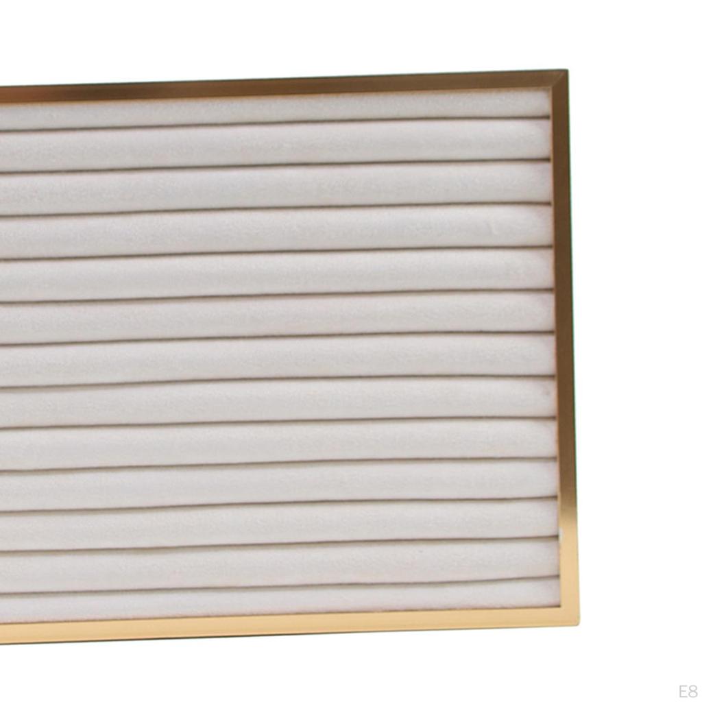 Earring and Ring Display Organizer for Jewelry Storage Photography